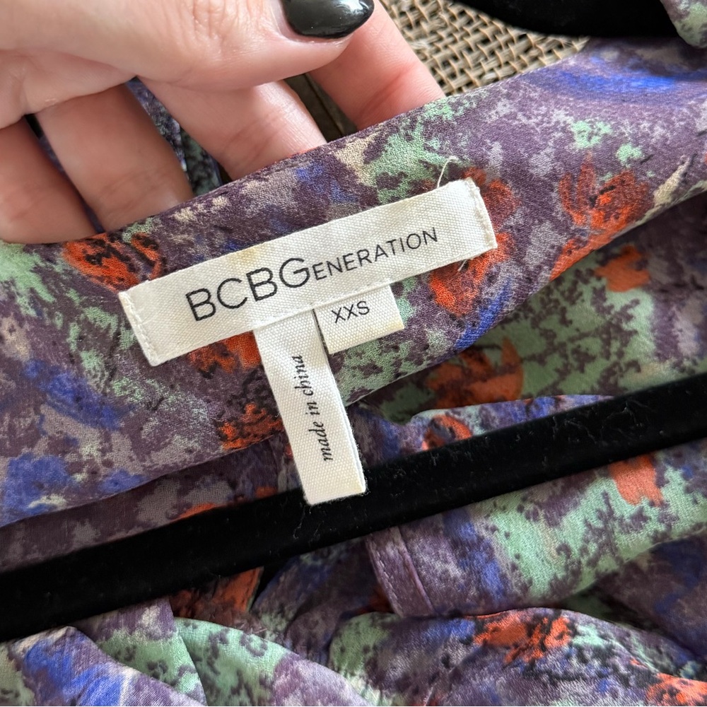 BCBGeneration Multicolored Romper - Picture 11 of 11